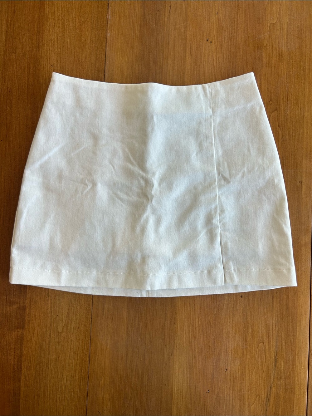 Sky to Moon White Mini Skort